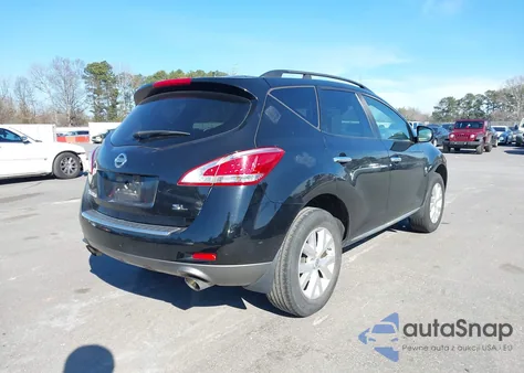 2012 Nissan Murano Sl from USA, damaged, VIN JN8AZ1MU4CW102582
